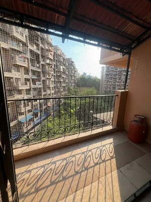Balcony in 2 BHK Apartment at Bramha Avenue, Kondhwa – for Rent