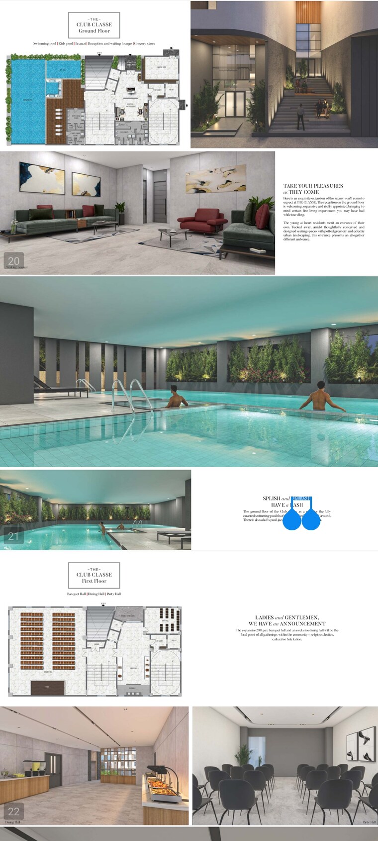 Swimming Pool, dsr-the-classe 4 Bedroom 3939 Sq.Ft. Apartment In Narsingi Hyderabad 8436451