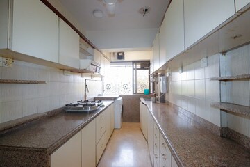 Kitchen in 2 BHK Apartment at Sunflower Apartments Cuffe Parade, Cuffe Parade – for Rent