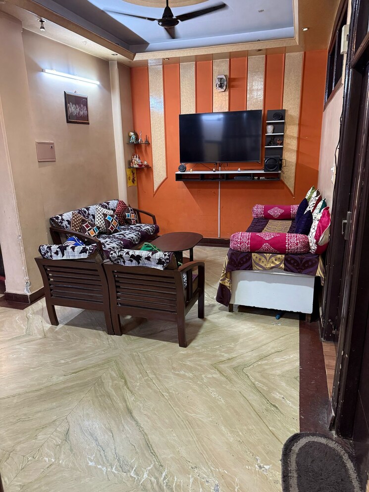 Living Room, ahinsa khand 2 3 Bedroom 1150 Sq.Ft. Builder Floor In Ahinsa Khand 2 Ghaziabad 8436679