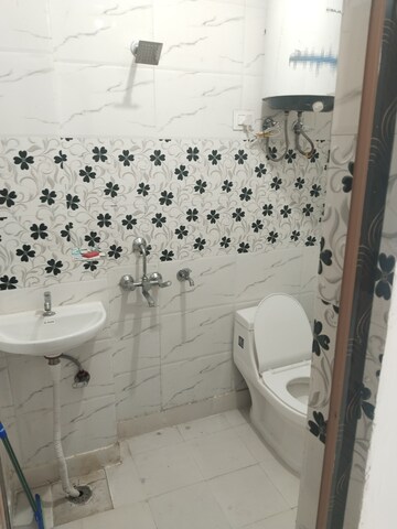 Bathroom in 2.5 BHK Builder Floor at New Ashok Nagar – for Rent