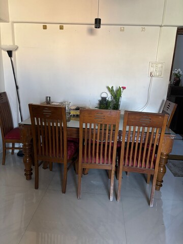 Staircase in 3 BHK Apartment at GHP Shimmering Heights, Powai – for Rent