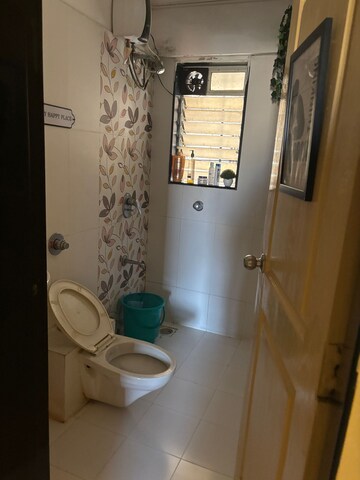 Bathroom in 3 BHK Apartment at GHP Shimmering Heights, Powai – for Rent