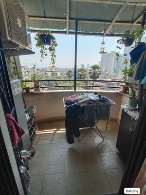 Balcony in 2 BHK Apartment at Suraj Rama Heights, Ganeshwadi – for Sale