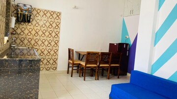 Living Room in 1 BHK Apartment at Candolim – for Rent