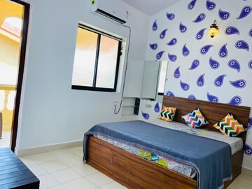 Bedroom in 1 BHK Apartment at Candolim – for Rent