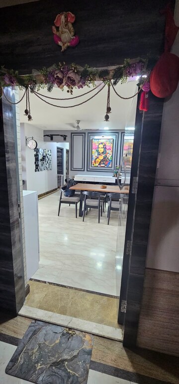 Living Room in 2 BHK Apartment at Celestia Heights, Malad West – for Sale