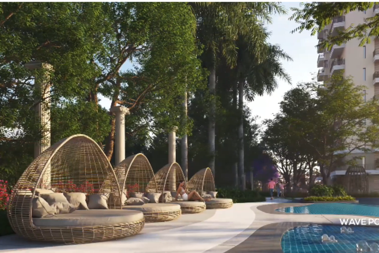 Garden, ska-destiny-one 3 Bedroom 1603 Sq.Ft. Apartment In Zeta I Greater Noida Greater Noida 8436995