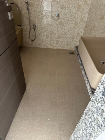 Bathroom in 3 BHK Apartment at Shree Chamunda Prashant Udyan, Mahim – for Sale