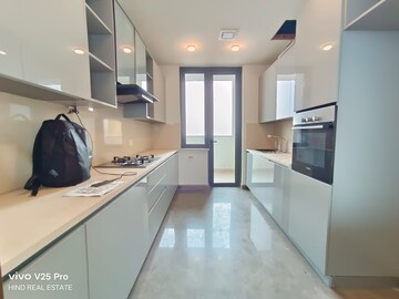 Kitchen in 4 BHK Apartment at Chattarpur – for Rent