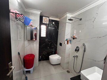 Attached Bathroom in 3 BHK Apartment at Vasant Kunj – for Rent
