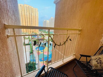 Balcony in 2 BHK Apartment at Prestige Finsbury Park Hyde, Bagaluru  – for Rent