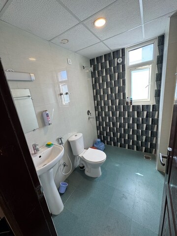 Bathroom in 3 BHK Apartment at Omaxe Waterscapes, Gomti Nagar – for Sale