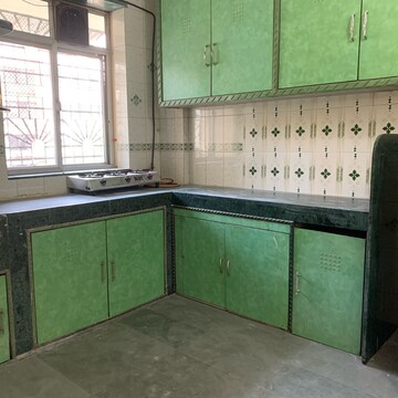 Kitchen in 1 BHK Apartment at Om Rishikesh CHS, Dalvi Nagar – for Rent