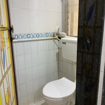 Bathroom in 1 BHK Apartment at Om Rishikesh CHS, Dalvi Nagar – for Rent