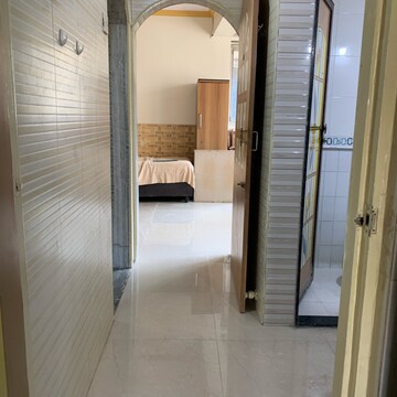 Building Lobby in 1 BHK Apartment at Om Rishikesh CHS, Dalvi Nagar – for Rent