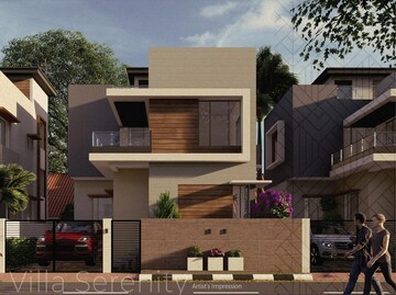3 BHK Villa – Exterior View View at New Town Action AreA-Iii - for Sale