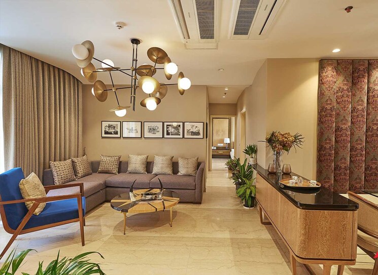 Living Room, ss-the-leaf 3.5 Bedroom 2408 Sq.Ft. Apartment In Sector 85 Gurgaon 8437230
