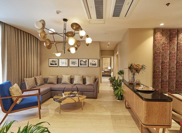 Living Room, ss-the-leaf 3.5 Bedroom 2408 Sq.Ft. Apartment In Sector 85 Gurgaon 8437230