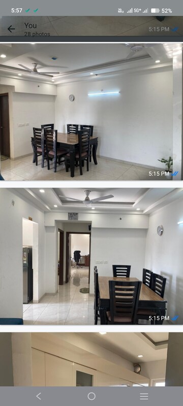 Kitchen in 3.5 BHK Apartment at Rishita Manhattan, Gomti Nagar – for Rent