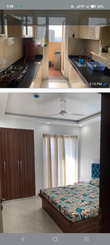 Kitchen in 3.5 BHK Apartment at Rishita Manhattan, Gomti Nagar – for Rent