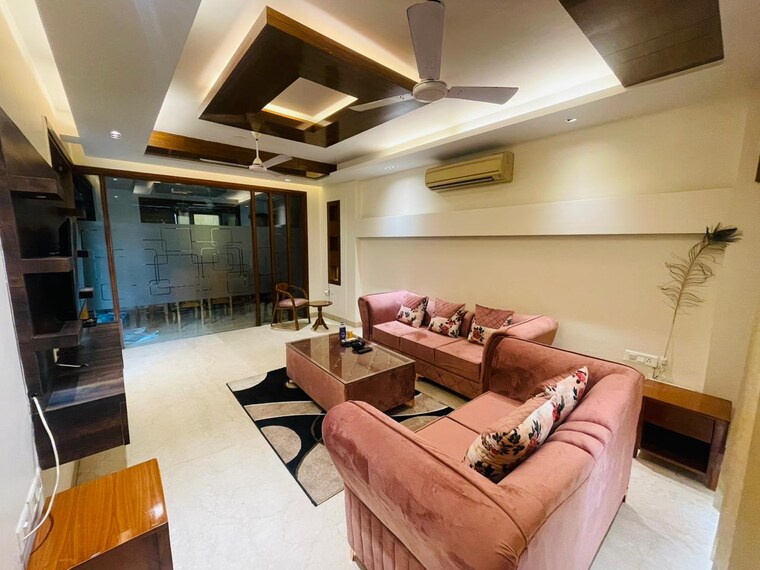 Living Room, khanpur 4 Bedroom 1350 Sq.Ft. Builder Floor In Khanpur Delhi 8437256