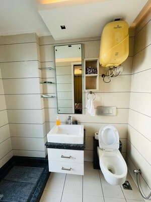 Bathroom in 4 BHK Builder Floor at Khanpur – for Sale