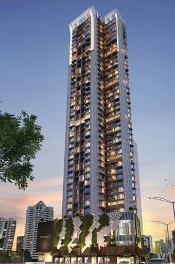 2 BHK Apartment – Exterior View View at Chandak Cornerstone, Worli - for Rent