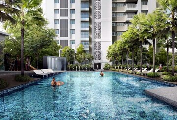 Swimming Pool in 3 BHK Apartment at Pushpak Larkins 315 Fio, Panch Pakhadi – for Sale