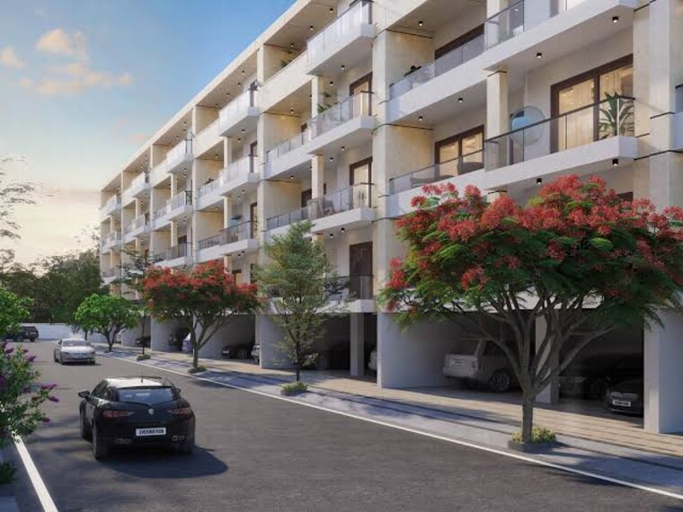Exterior View, ss-linden 4 Bedroom 3200 Sq.Ft. Builder Floor In Sector 84 Gurgaon 8437336