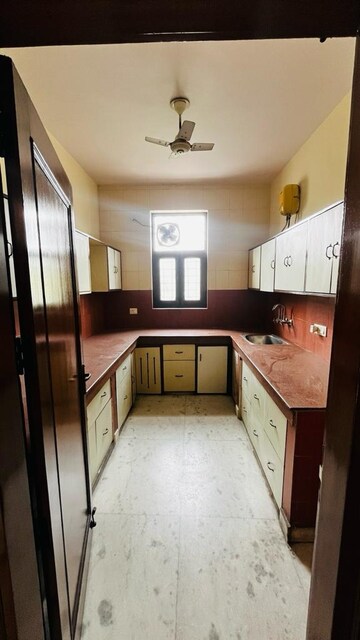Kitchen in 3 BHK Apartment at Chittaranjan Park – for Rent