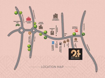  Plot – Map Location View at New Town Action AreA-Iii - for Sale