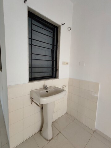 Bathroom in 3 BHK Apartment at Pinnac Gangotri, Aundh – for Rent