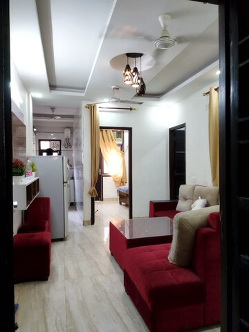 Living Room in 2 BHK Builder Floor at Panchsheel Vihar – for Rent