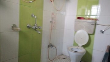 Bathroom in 2 BHK Apartment at Rustomjee Urbania, Majiwada – for Rent