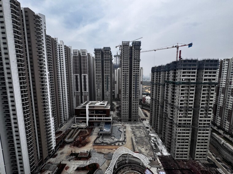 Exterior View, rajapushpa-provincia 3 Bedroom 2335 Sq.Ft. Apartment In Narsingi Hyderabad 8437616