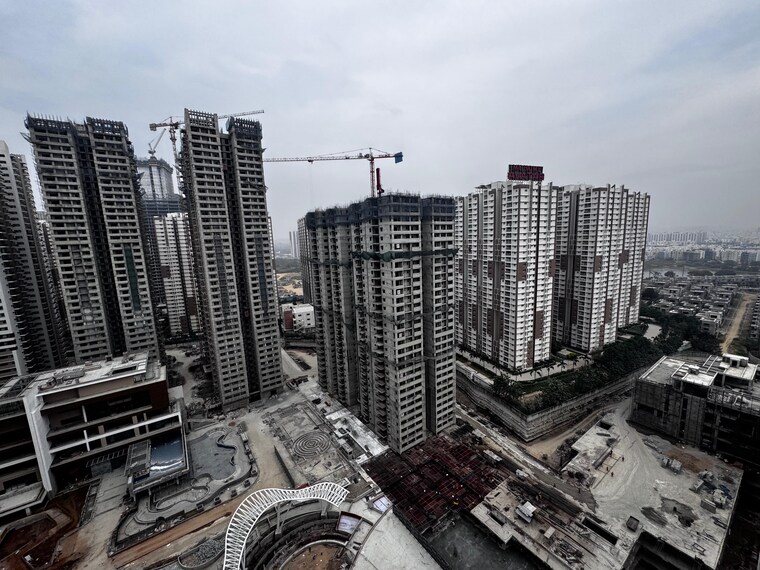 Exterior View, rajapushpa-provincia 3 Bedroom 2335 Sq.Ft. Apartment In Narsingi Hyderabad 8437616