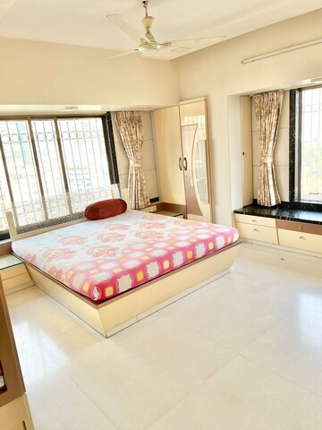 Bedroom in 2 BHK Apartment at Atlanta Heights, Prabhadevi – for Rent
