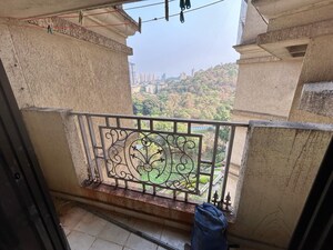 Balcony in 2 BHK Apartment at Cosmos Jewels Solitaire, Ghodbunder Road – for Sale