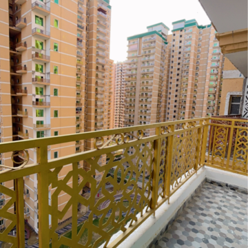 Balcony in 2 BHK Apartment at Migsun Vilaasa Walk, Eta Ii Greater Noida – for Rent