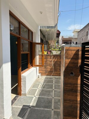 Staircase in 3 BHK Independent House at MS Enclave Zirakpur, Dhakoli – for Sale