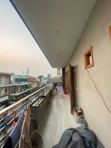 Balcony in 3 BHK Builder Floor at Bharat Residency Gurgaon, Sector 15 – for Rent