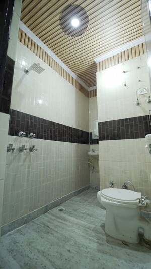 Bathroom in 2 BHK Builder Floor at Ganga Apartments Burari, Burari – for Sale