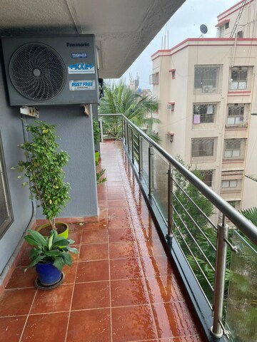 Balcony in 2 BHK Apartment at Chalet Gilda, Santacruz West – for Rent