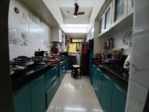 Kitchen in 1 BHK Apartment at Girishikhar Apartment, Borivali East – for Sale