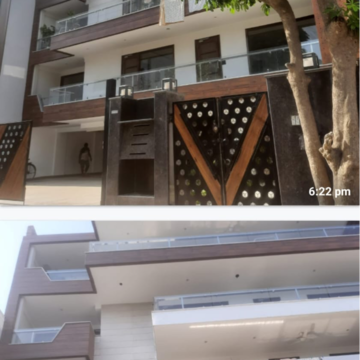 4 BHK Builder Floor – Exterior View View at Sector 49 - for Rent