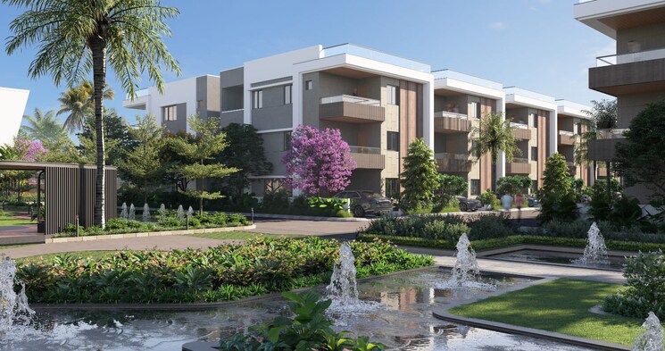 Exterior View, kollur 4 Bedroom 2830 Sq.Ft. Villa In Kollur Hyderabad 8438004