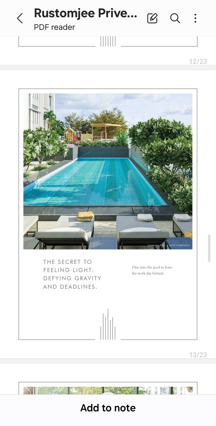 Master Bedroom, rustomjee-prive 3 Bedroom 1083 Sq.Ft. Apartment In Bandra East Mumbai 8438015