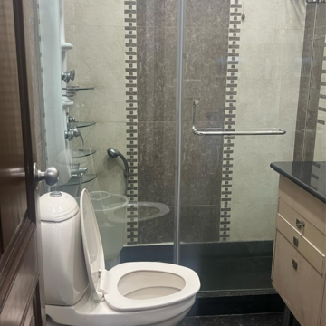 Bathroom in 3 BHK Builder Floor at Uday Park – for Rent