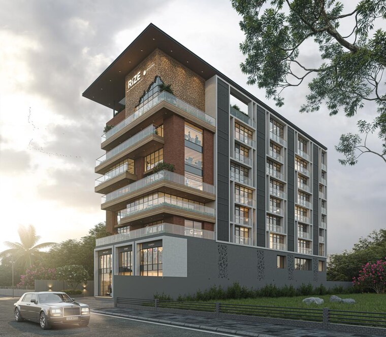 Exterior View, vesu Commercial Office Space 714 Sq.Ft. In Vesu Surat 8438019